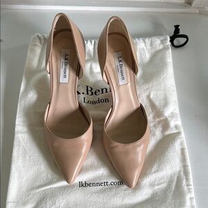 LK Bennett Women's Tan Leather Heels